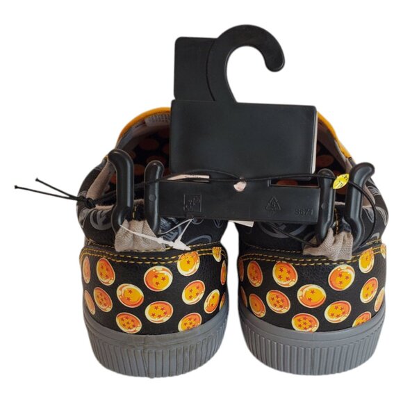 NWT Dragonball Z Men's Slip On Sneakers Shoes by GroundUp Orange Gray Black - Picture 6 of 9